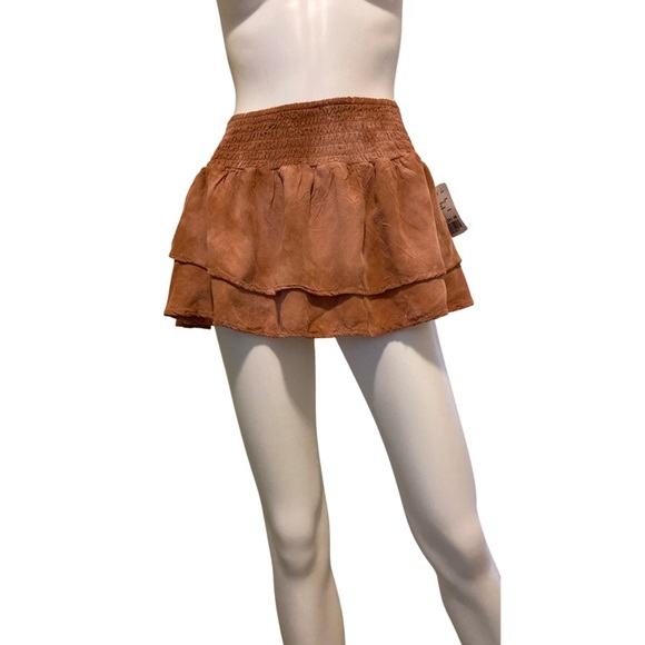 🆕🧡FOREVER 21 FRILLY TIERED SKORT/SKIRT🧡🆕 - Picture 4 of 14